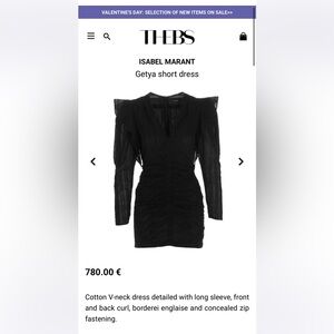 Isabel Marant Getya short dress XS